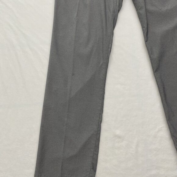 Bonobos Straight Leg Golf Pants Mens 36x32 Gray Tailored Performance Lightweight - Picture 6 of 10